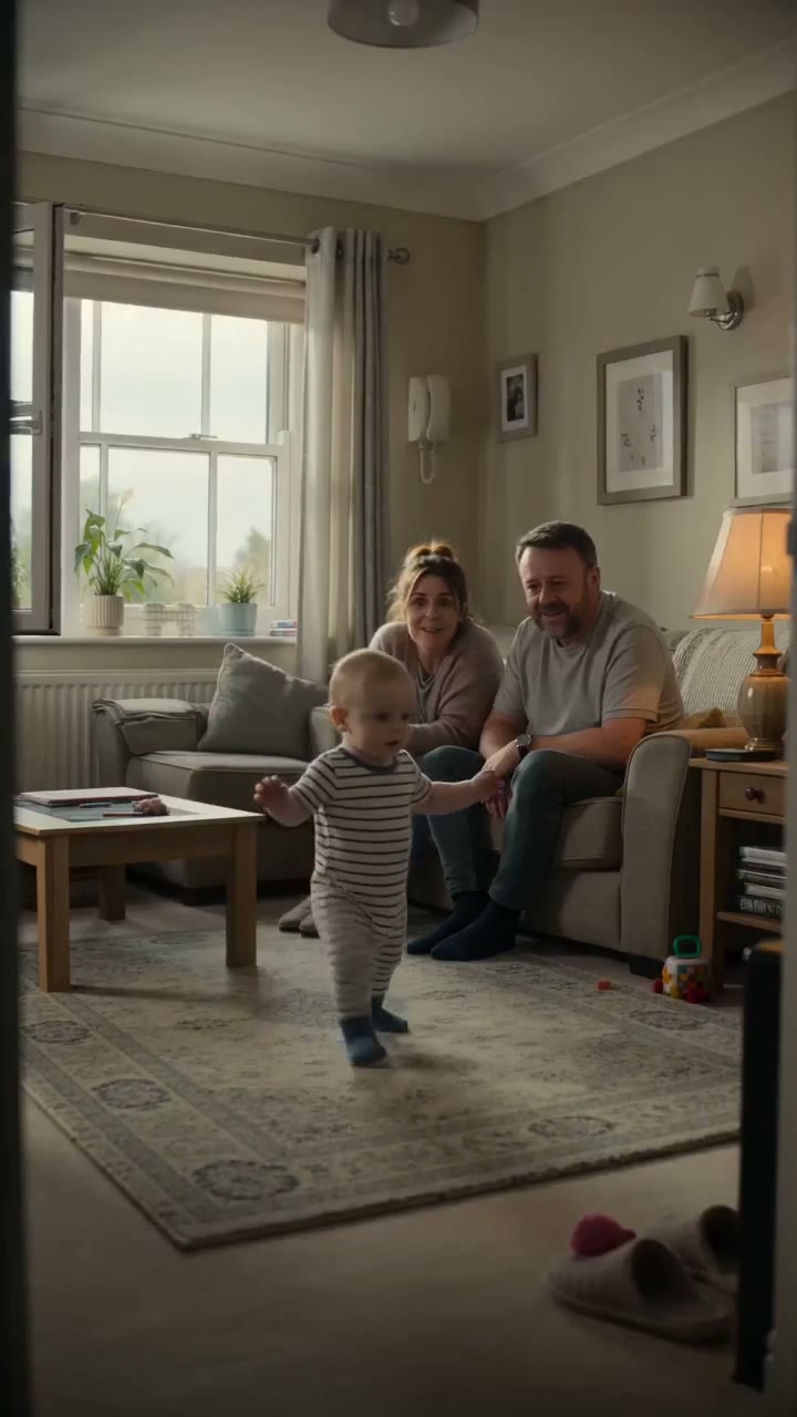 Toddler walking